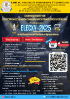 Elecxy - 2K25 Technical Symposium Poster